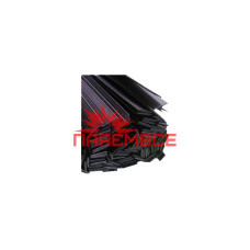 100 грам mix PP/GF30 чорний. Прутки (електроди) (стержні) PP/GF30 (PP+GF30) (PP-GF30) (ПП/ГФ30) (Поліпропілен з Скловолокном 30%) для паяння/зварювання/ремонту пластику (пластмас) Авто Мото