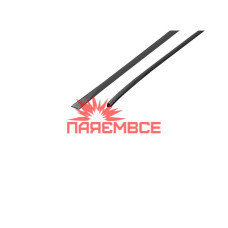 2 штуки mix PC/ASA чорний. Прутки (електроди) (стержні) PC/ASA (PC+ASA) (PC-ASA) (ПК/АСА) (Полікарбонат/Акрилонітрилстиролакрилат) для паяння/зварювання/ремонту пластику (пластмас) Авто Мото